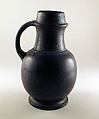 Jug with lid, Terracotta, Etruscan