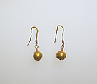 Earring with pendants, Gold, Roman