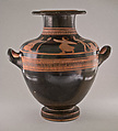 Hydria, Attributed to the Later Mannerists, Terracotta, Greek, Attic