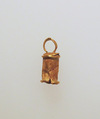Bead pendants, tubular, Gold, Cypriot