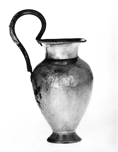 Silver oinochoe (pitcher)