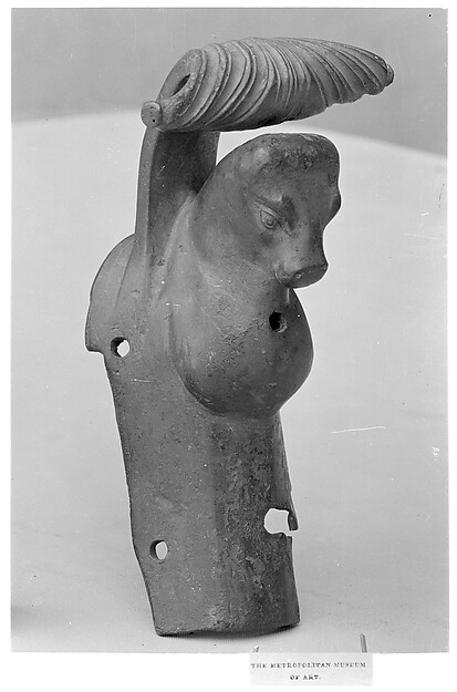 Fragment of a bronze leg or support by an unrecorded maker, The Metropolitan Museum of Art