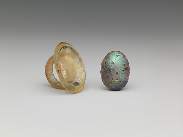 Glass ring by an unrecorded maker, The Metropolitan Museum of Art