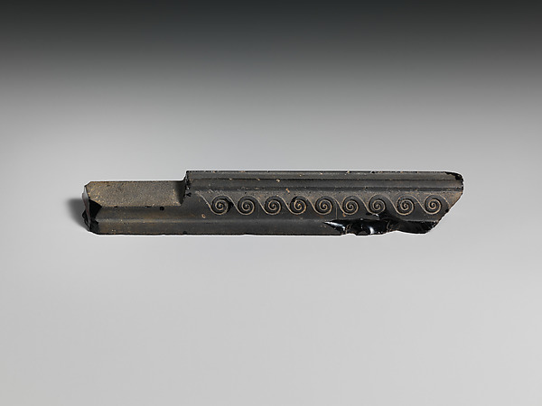 Obsidian furniture attachment by an unrecorded maker, The Metropolitan Museum of Art
