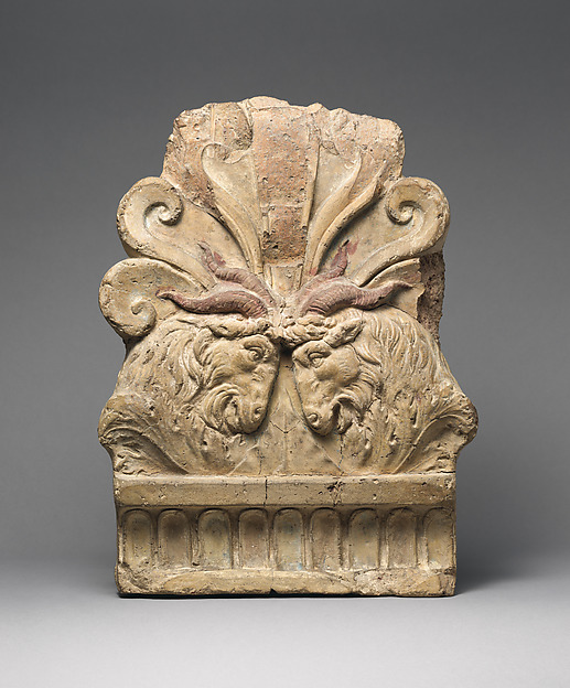 Terracotta antefix