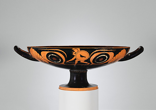 Terracotta kylix: eye-cup (drinking cup) by Pheidippos, The Metropolitan Museum of Art