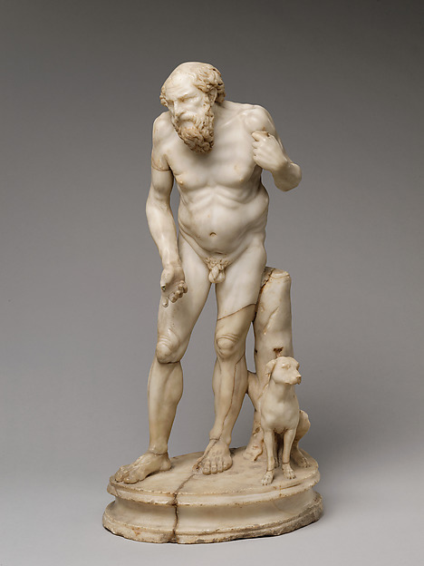 Marble statue of Diogenes by an unrecorded maker, The Metropolitan Museum of Art