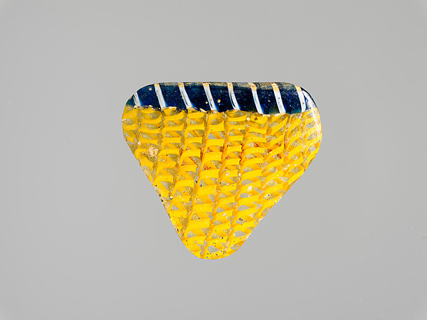 Glass network mosaic fragment by an unrecorded maker, The Metropolitan Museum of Art
