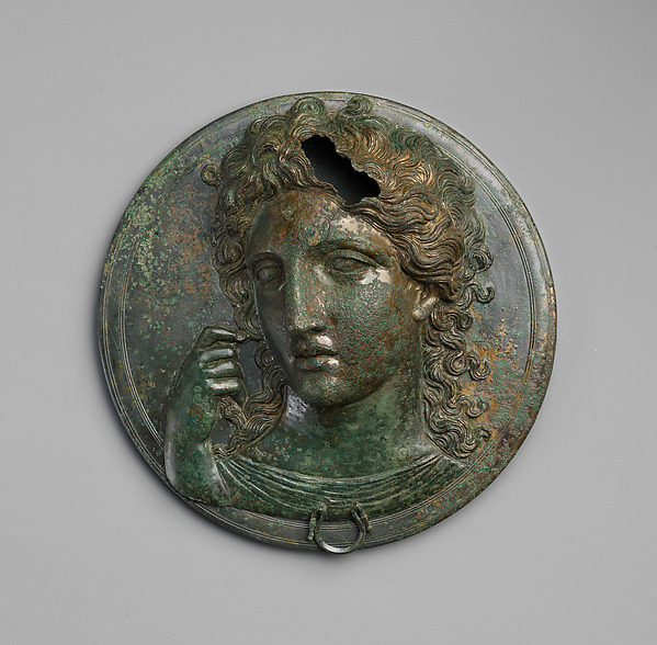 Bronze box mirror by an unrecorded maker, The Metropolitan Museum of Art