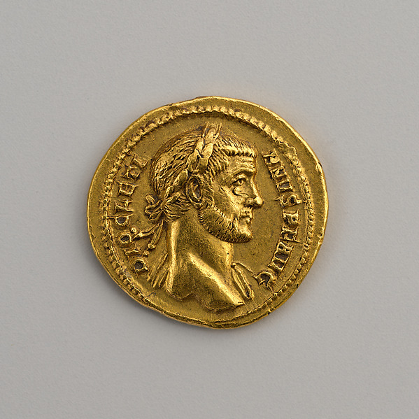 Gold aureus of Diocletian