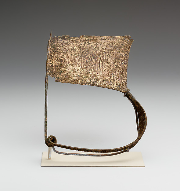 Bronze fibula (safety pin) by an unrecorded maker, The Metropolitan Museum of Art