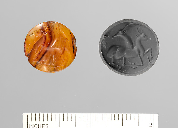Agate Lentoid by an unrecorded maker, The Metropolitan Museum of Art
