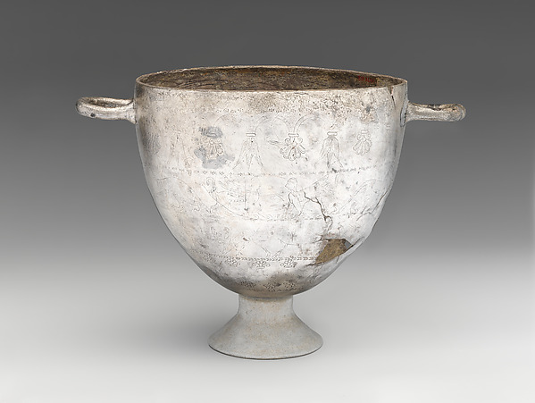 Silver skyphos (drinking cup)