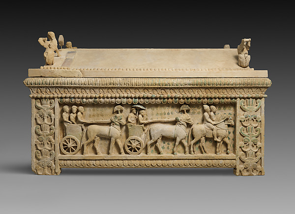Limestone sarcophagus: the Amathus sarcophagus
