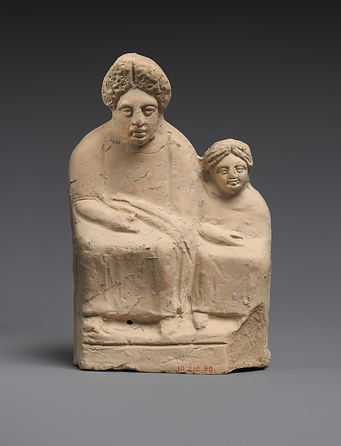 Statuette of a woman and child by an unrecorded maker, The Metropolitan Museum of Art