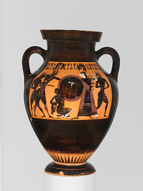Group E, Terracotta amphora (jar)