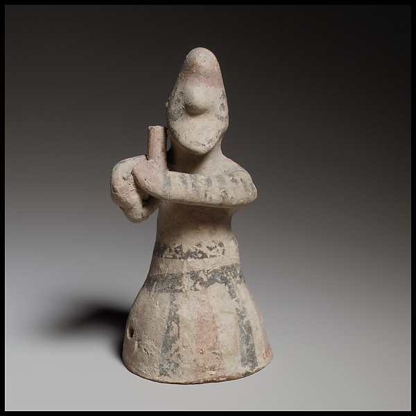 Standing male lyre player by an unrecorded maker, The Metropolitan Museum of Art