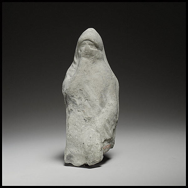 Terracotta statuette of a veiled woman by an unrecorded maker, The Metropolitan Museum of Art
