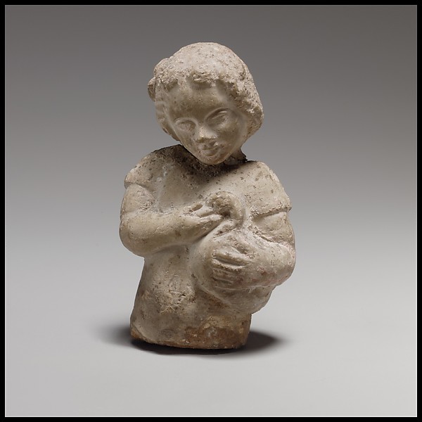 Standing boy with a goose by an unrecorded maker, The Metropolitan Museum of Art