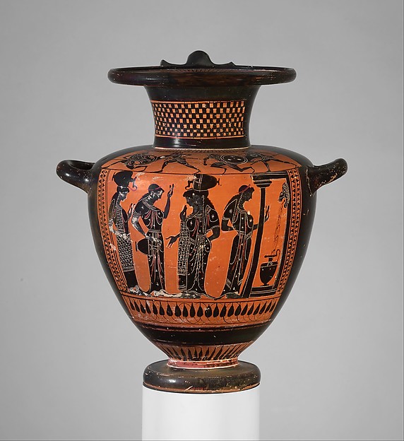 Terracotta hydria (water jar) by Class of Hamburg 1917.477, The Metropolitan Museum of Art