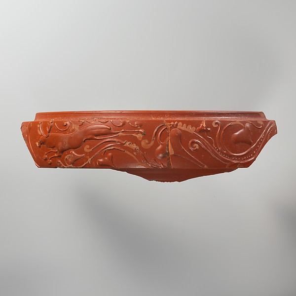 Terracotta mortarium fragment by an unrecorded maker, The Metropolitan Museum of Art