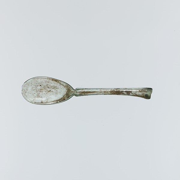 Glass spoon by an unrecorded maker, The Metropolitan Museum of Art