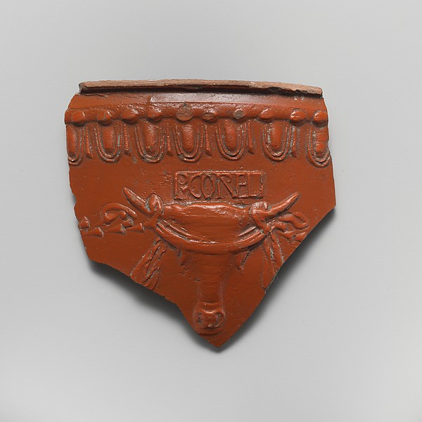 Terracotta vase fragment by an unrecorded maker, The Metropolitan Museum of Art