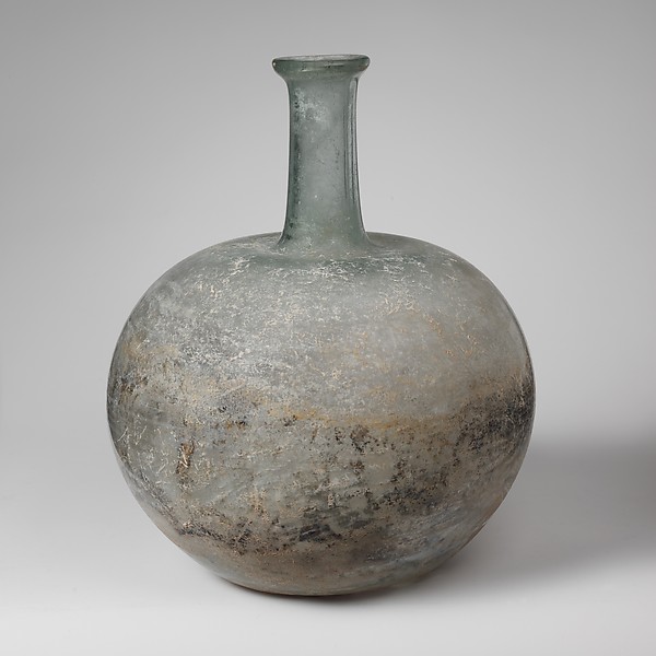 Glass bottle by an unrecorded maker, The Metropolitan Museum of Art