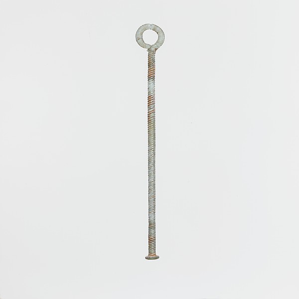 Glass stirring rod by an unrecorded maker, The Metropolitan Museum of Art