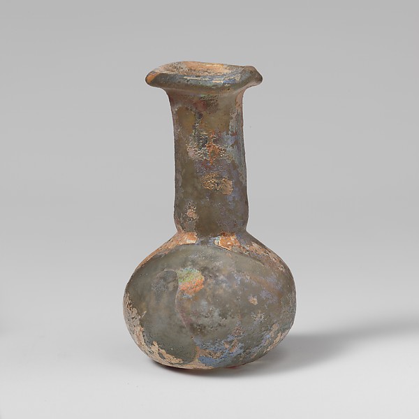 Glass perfume bottle