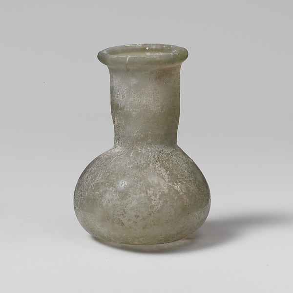 Glass perfume bottle