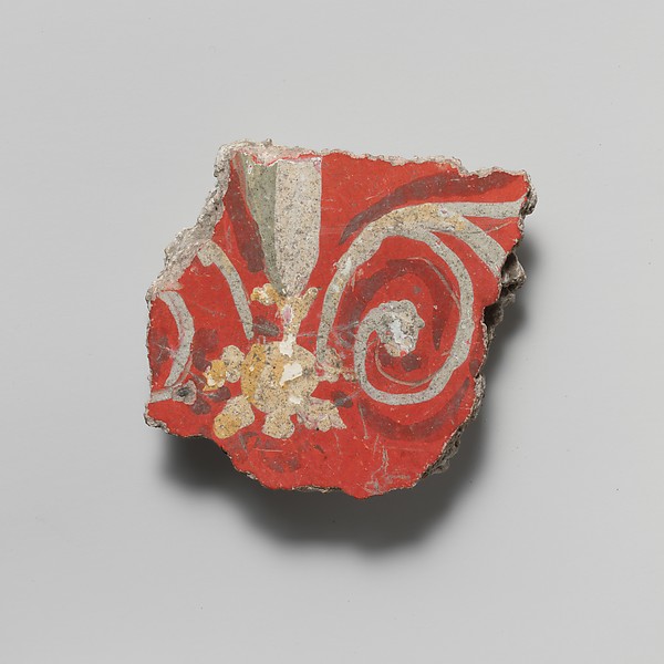 Wall painting fragment