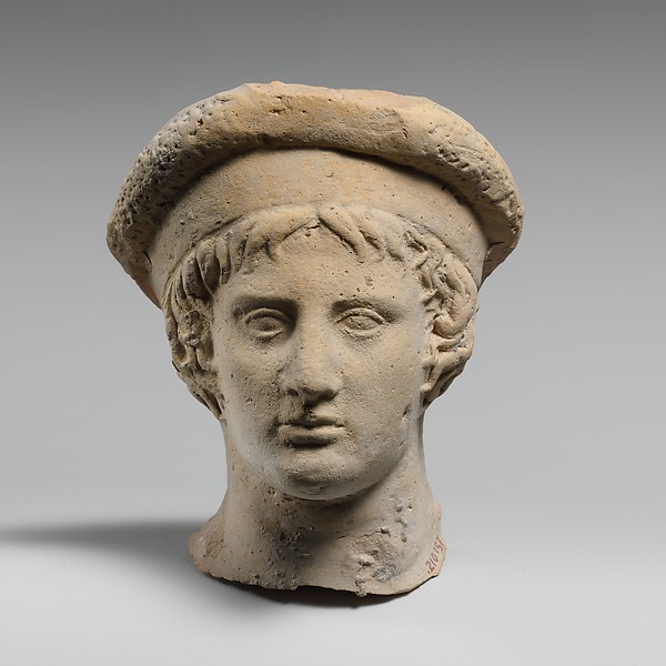 Terracotta head of a youth by an unrecorded maker, The Metropolitan Museum of Art