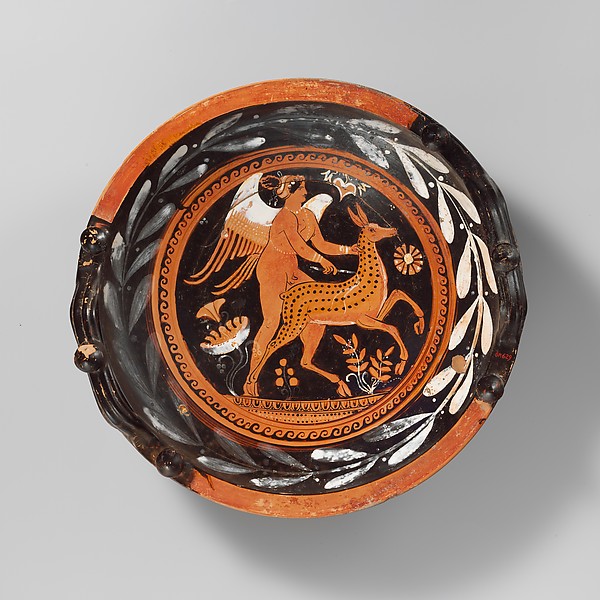 Terracotta lekanis (dish) by Group of Bologna 585/Trieste S 403, The Metropolitan Museum of Art