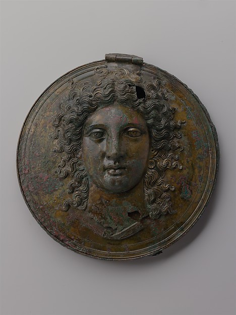 Bronze box mirror by an unrecorded maker, The Metropolitan Museum of Art