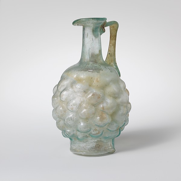 Glass jug in the form of a pine cone by an unrecorded maker, The Metropolitan Museum of Art
