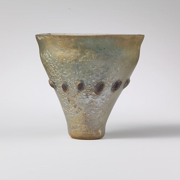 Glass beaker or lamp by an unrecorded maker, The Metropolitan Museum of Art