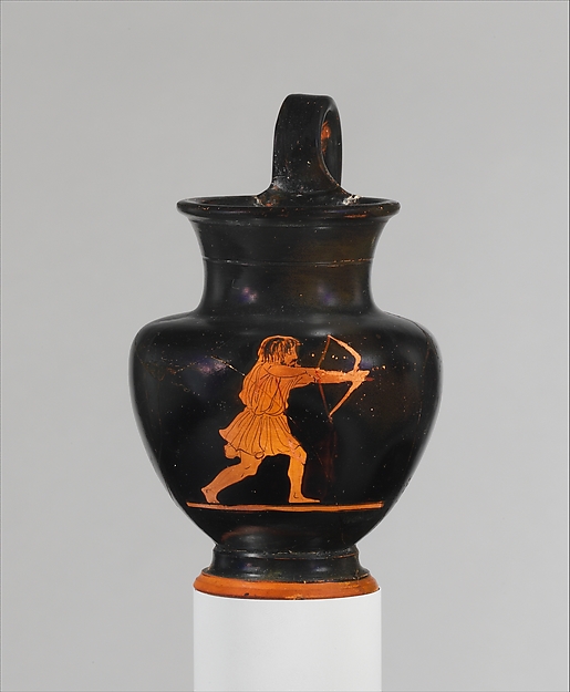 Terracotta oinochoe (jug)