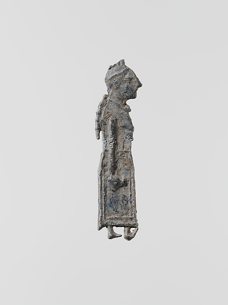 Lead figure of a woman by an unrecorded maker, The Metropolitan Museum of Art