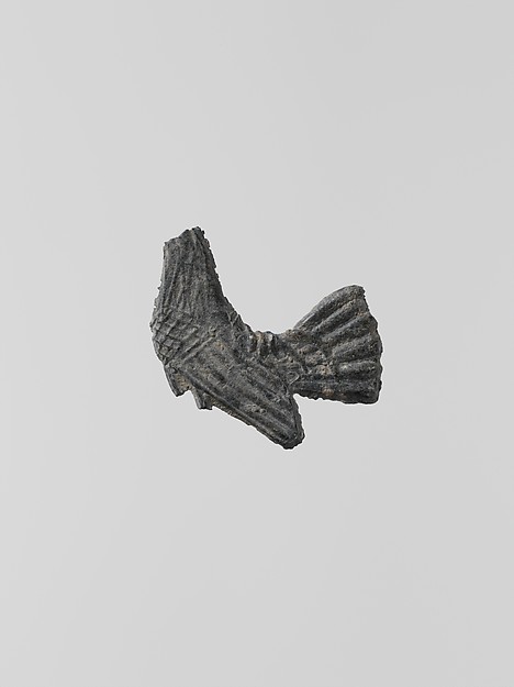 Lead figure of a rooster, 6th–5th century BCE