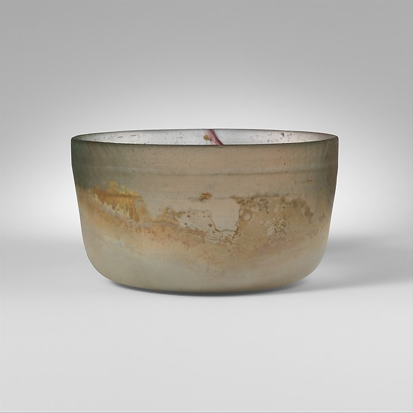 Glass bowl by an unrecorded maker, The Metropolitan Museum of Art