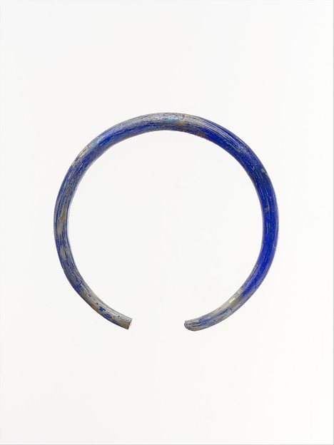 Glass bracelet by an unrecorded maker, The Metropolitan Museum of Art