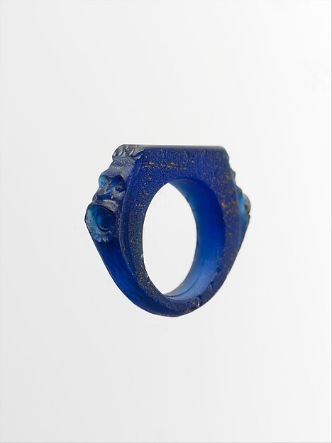 Glass finger ring by an unrecorded maker, The Metropolitan Museum of Art