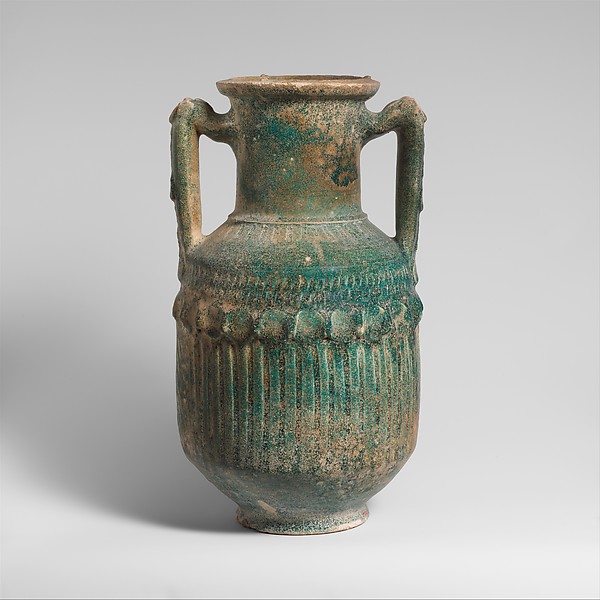Terracotta amphora (two-handled jar) by an unrecorded maker, The Metropolitan Museum of Art