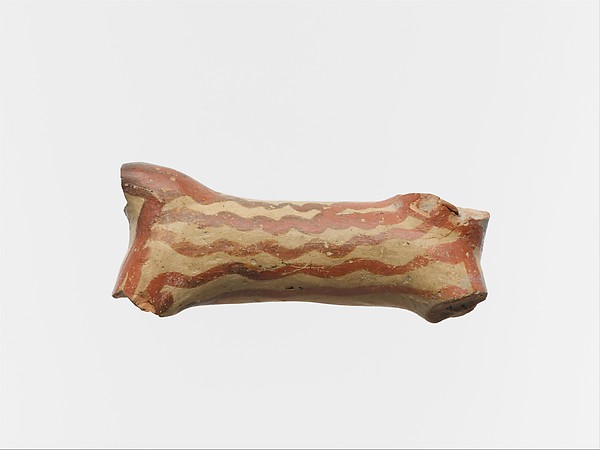 Terracotta animal figurine, ca. 14th–13th century BCE