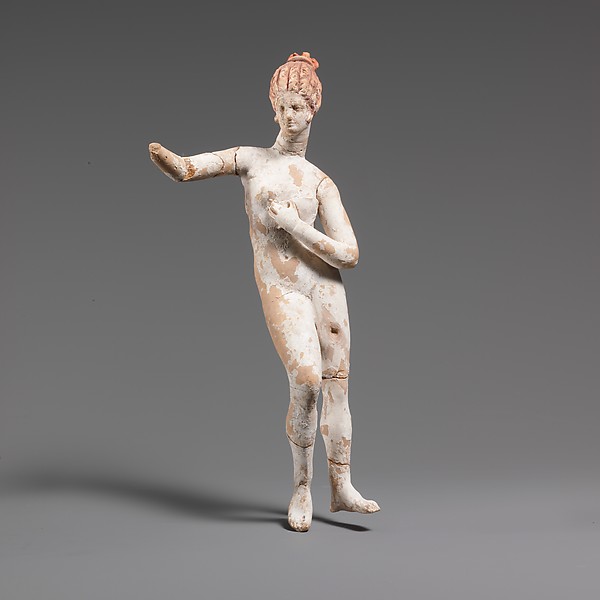 Terracotta statuette of a nude woman by an unrecorded maker, The Metropolitan Museum of Art