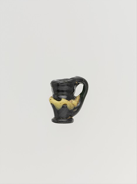 Glass pendant shaped like a jug by an unrecorded maker, The Metropolitan Museum of Art