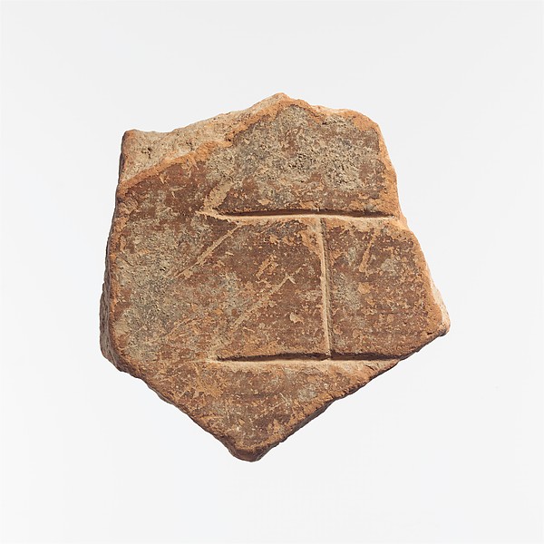 Fragment of a terracotta architectural tile