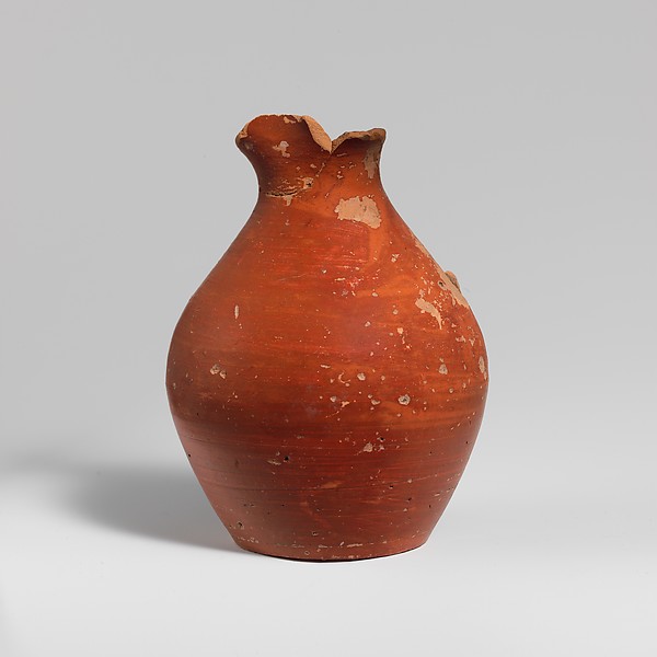 Terracotta oinochoe (jug)