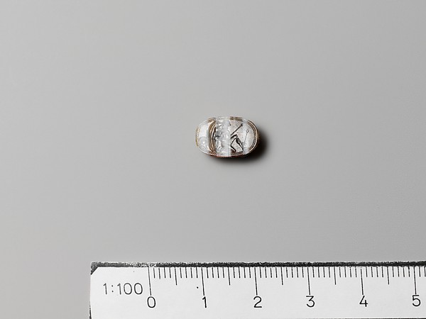 Agate scarab by an unrecorded maker, The Metropolitan Museum of Art